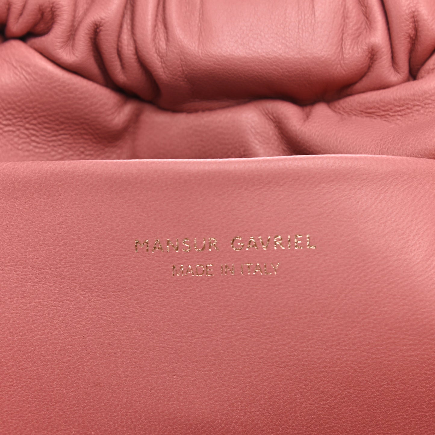 Lambskin Cloud Clutch Blush