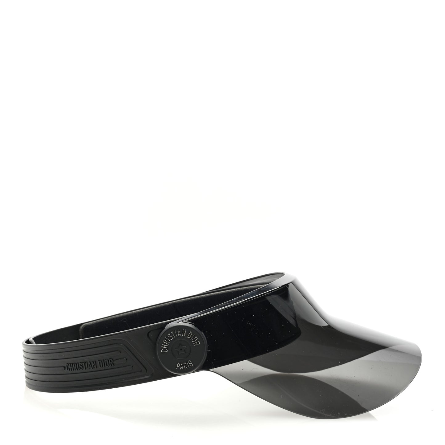 Mirrored DiorClub V1U Sun Visor Black