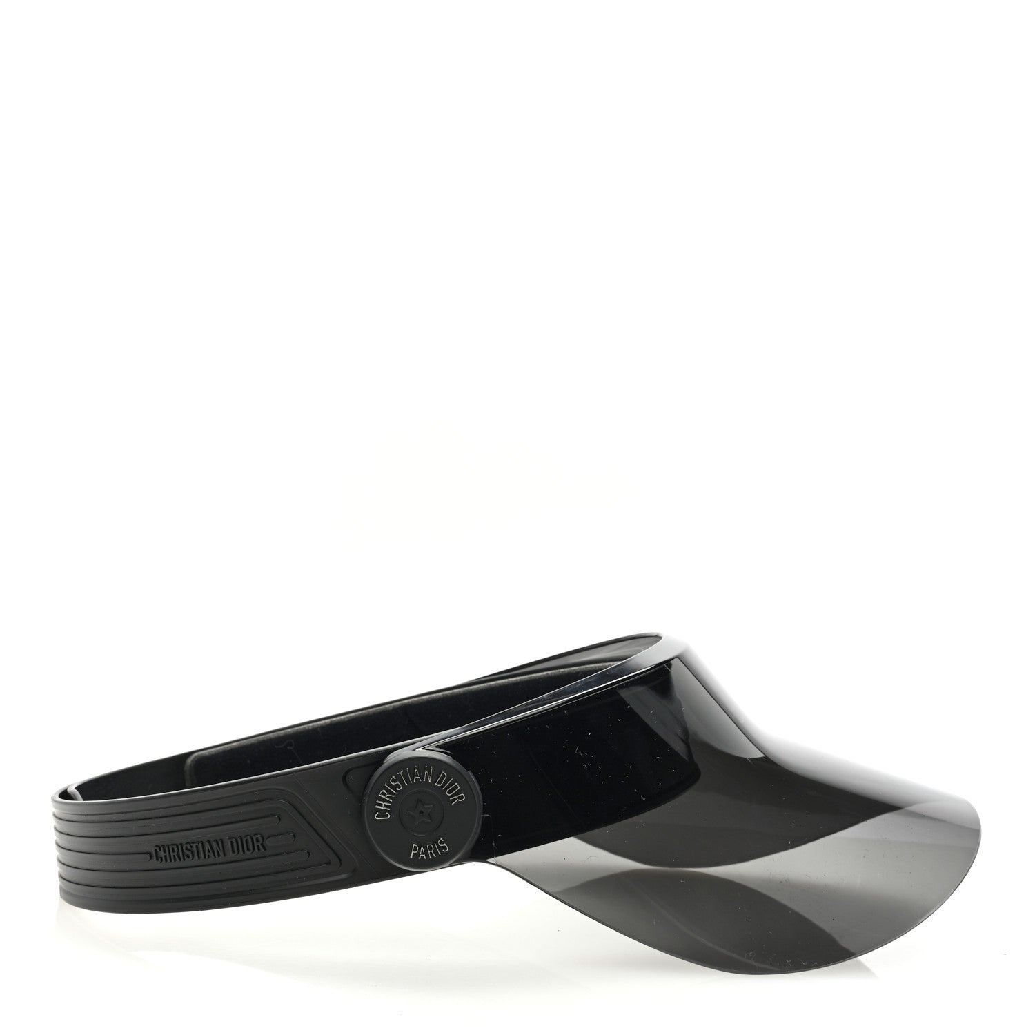 Christian Dior Mirrored DiorClub V1U Sun Visor Black 6 of 8