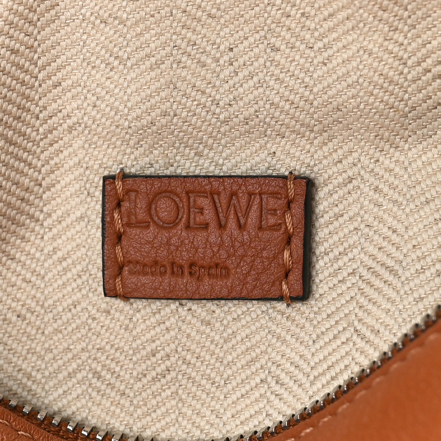 Calfskin Mini Puzzle Bag Tan