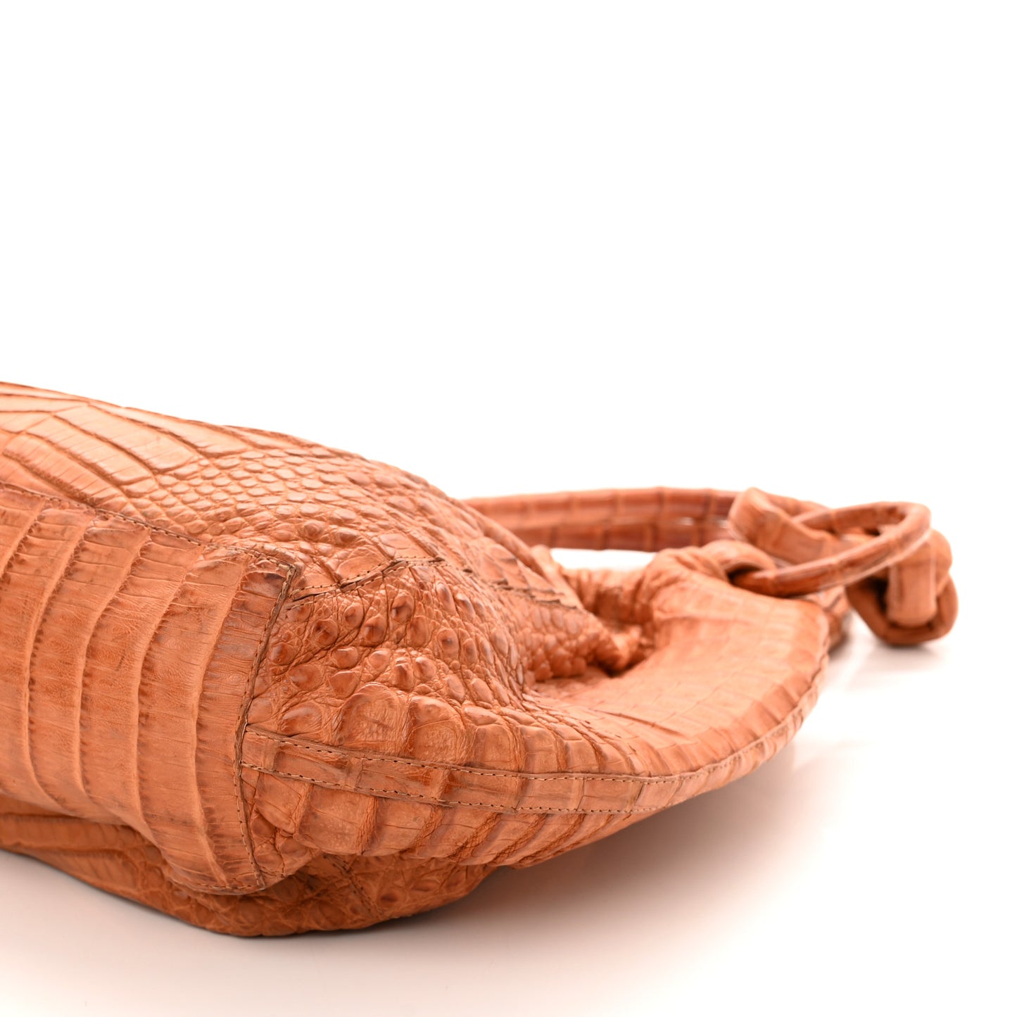 Crocodile Knot Hobo Brown