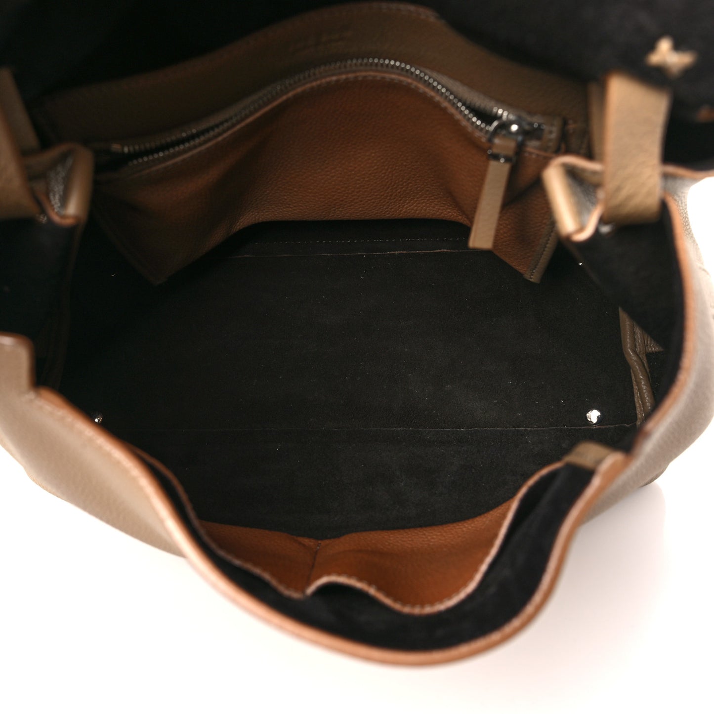 Grained Calfskin Sidekick Khaki