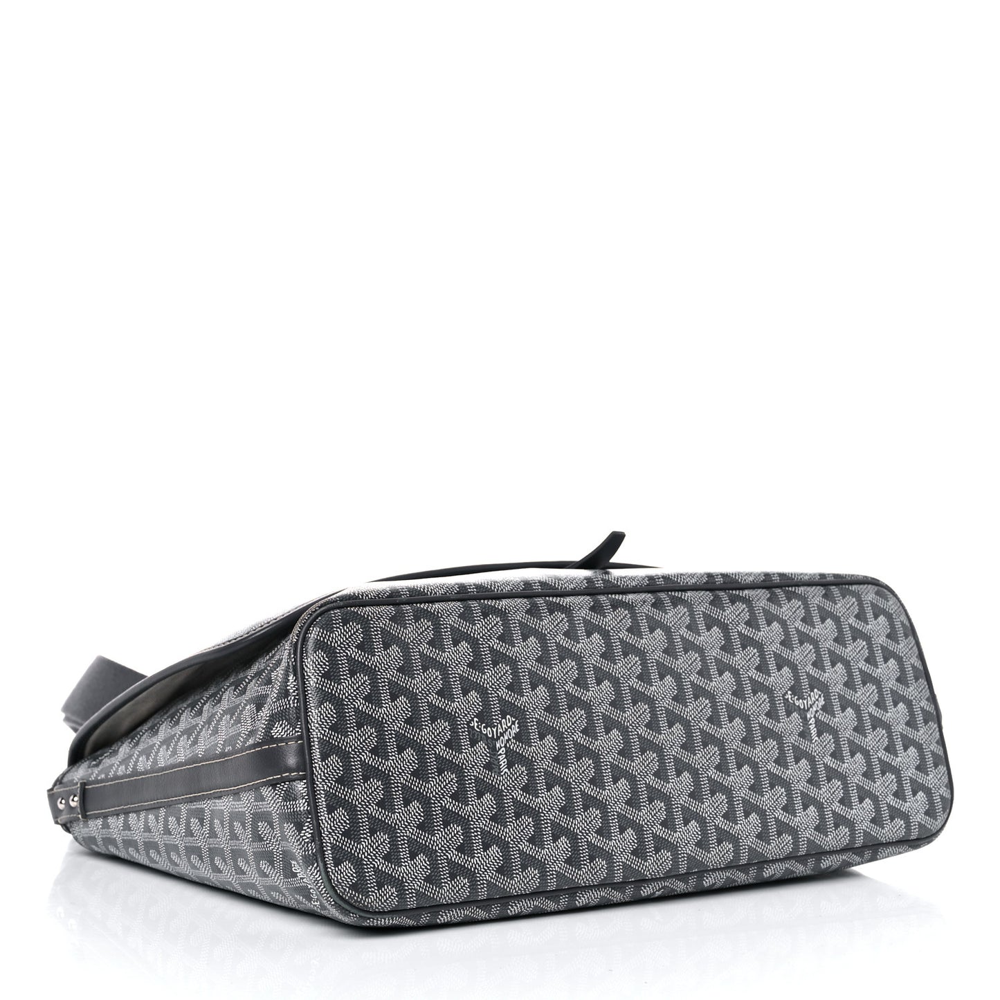 Goyardine Capetien Messenger Bag Grey