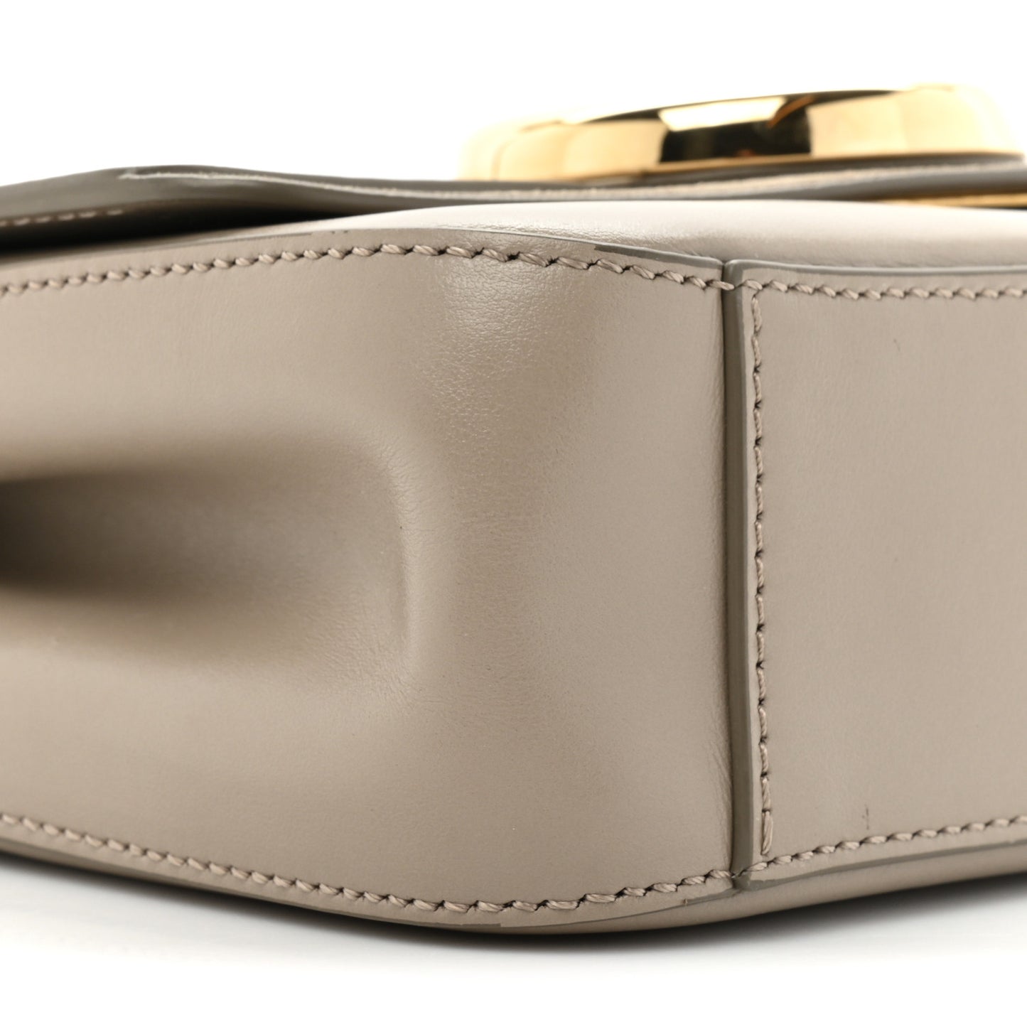 Calfskin Small C Double Carry Motty Grey