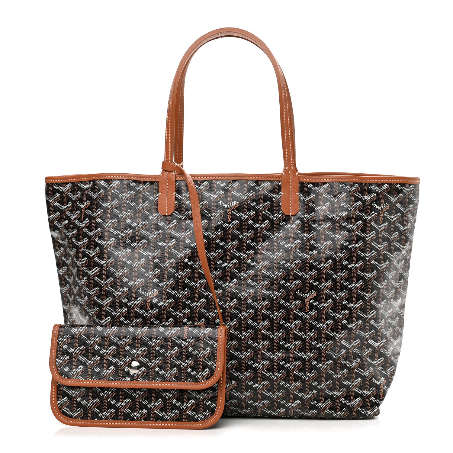 Goyard Goyardine Saint Louis PM Black Gold 1 of 9