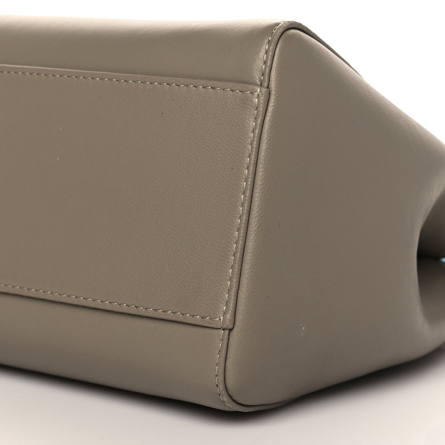 Nappa Stacked Bar Mini Peekaboo Iconic Satchel Tortora