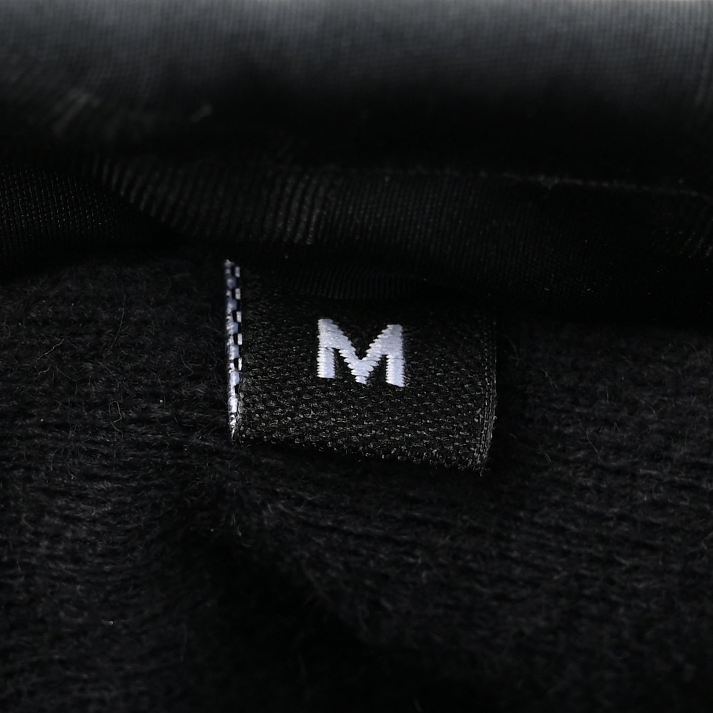 Lambskin Nylon CC Mittens M Black