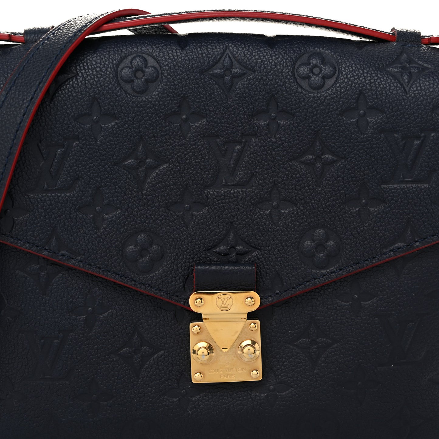 Empreinte Pochette Metis Marine Rouge