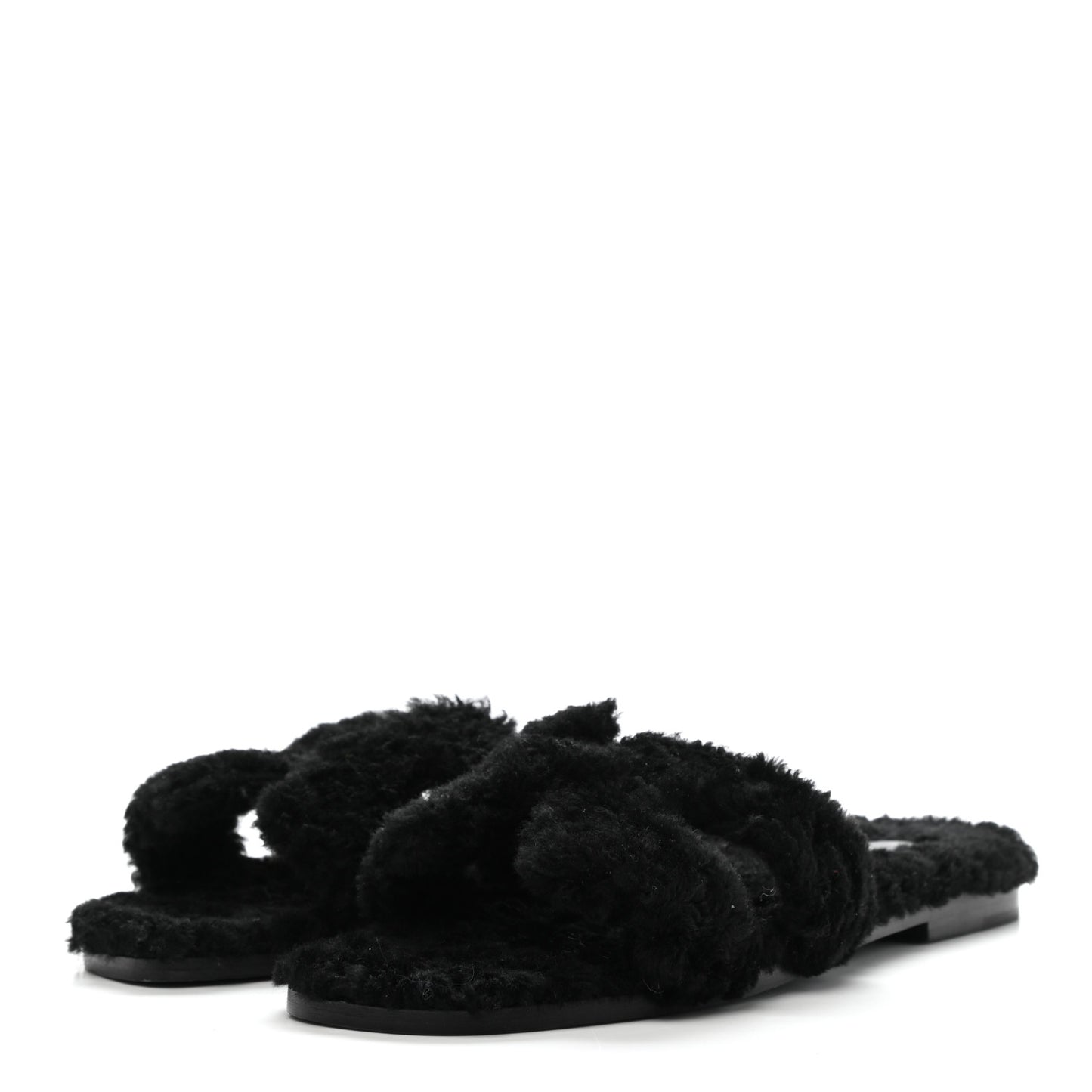 Woolskin Oran Sandals 38.5 Black