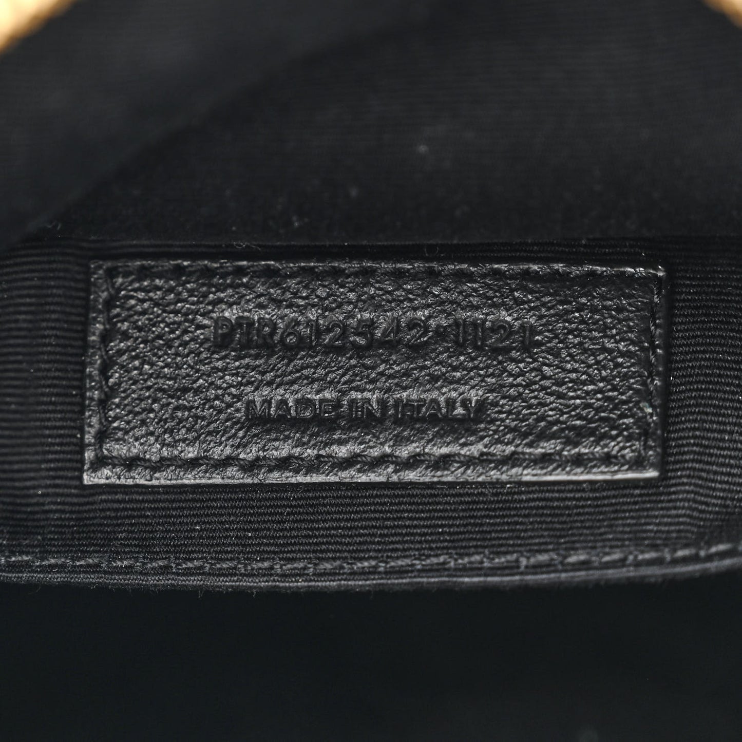Canvas Calfskin Monogram Lou Camera Bag Black Grey Cream