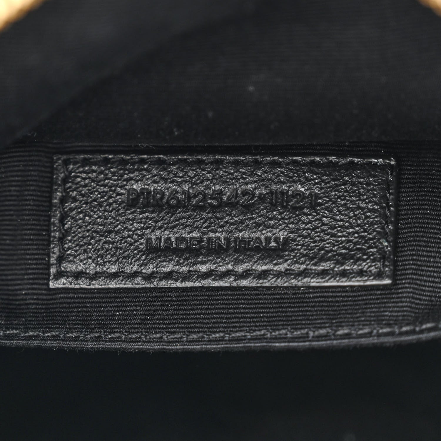 Saint Laurent Canvas Calfskin Monogram Lou Camera Bag Black Grey Cream 7 of 11