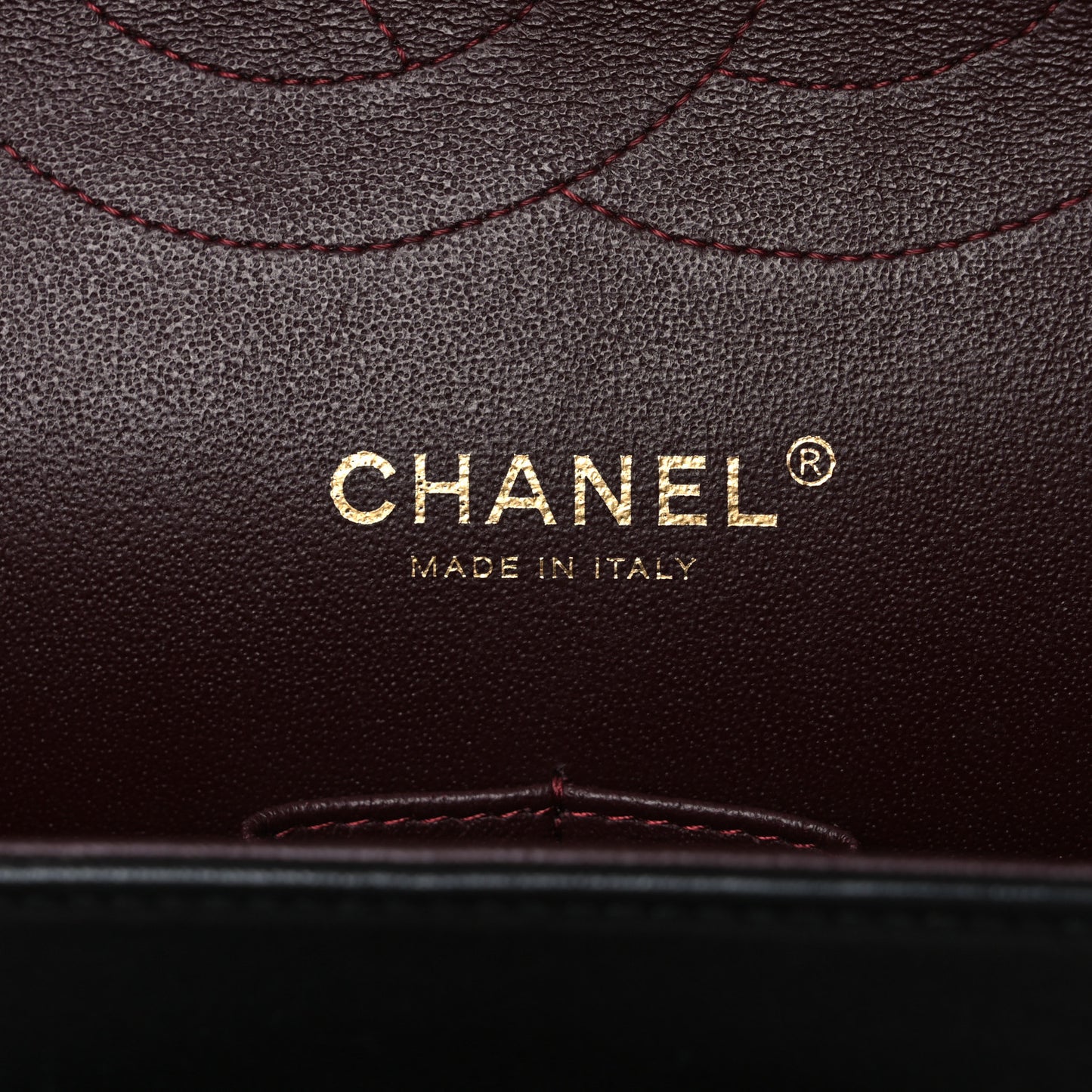 Lambskin Quilted Jumbo Double Flap Black