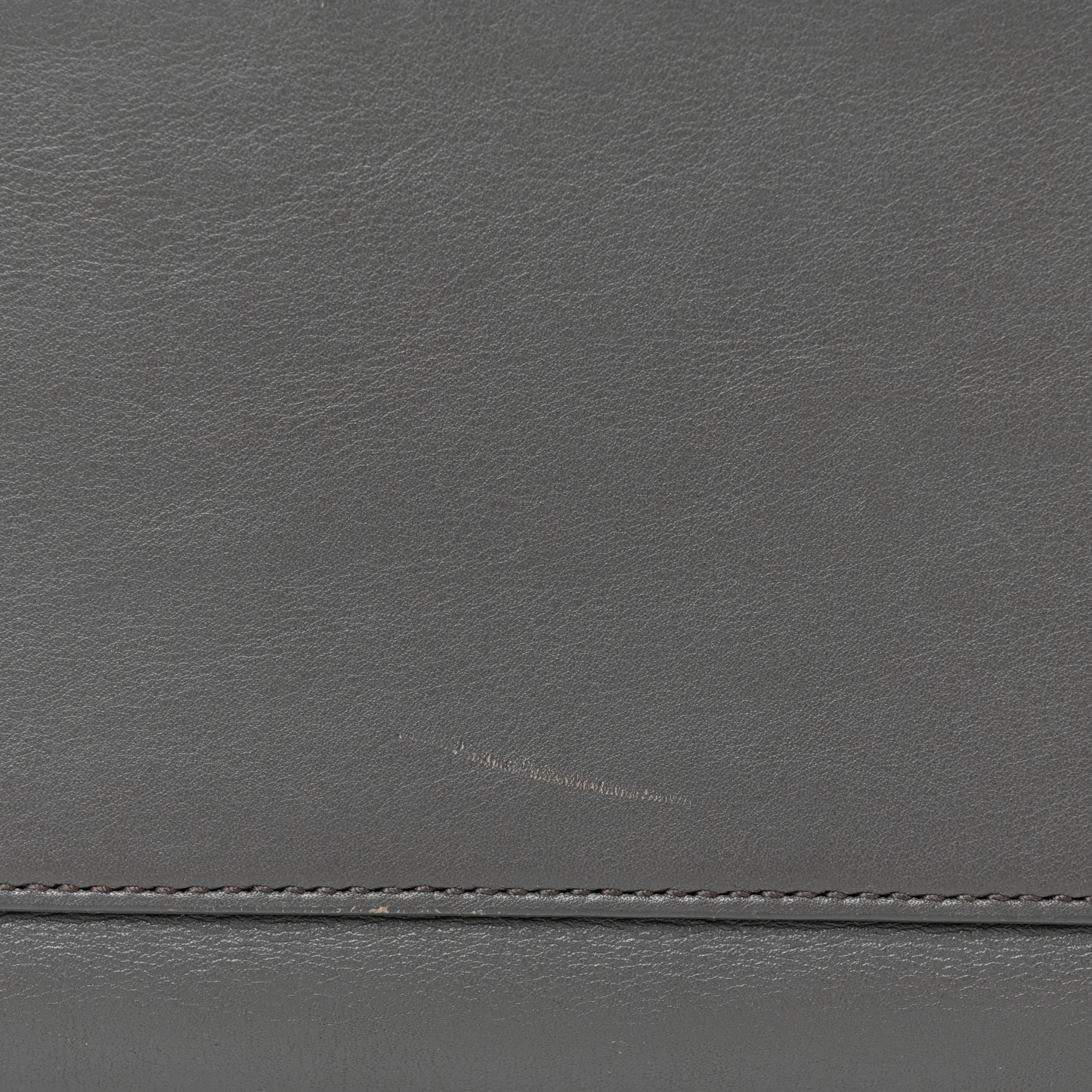 Calfskin Small Monogram Cabas Grey