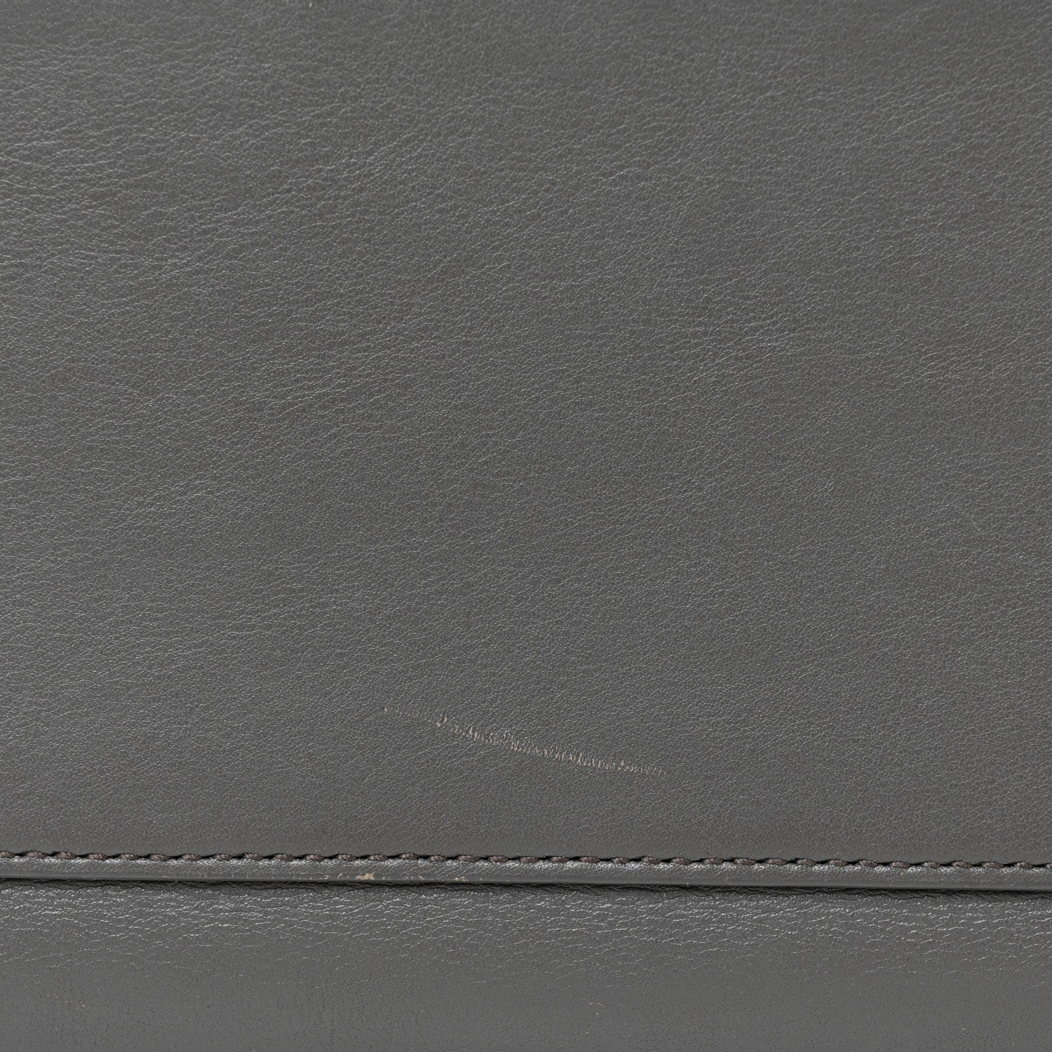 Saint Laurent Calfskin Small Monogram Cabas Grey 17 of 21