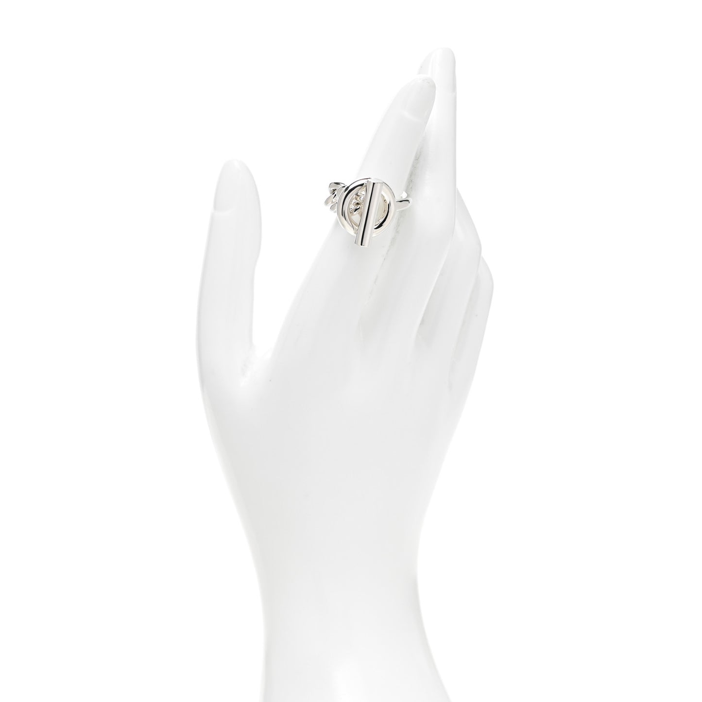 Sterling Silver GM Croisette Ring 51 5.75