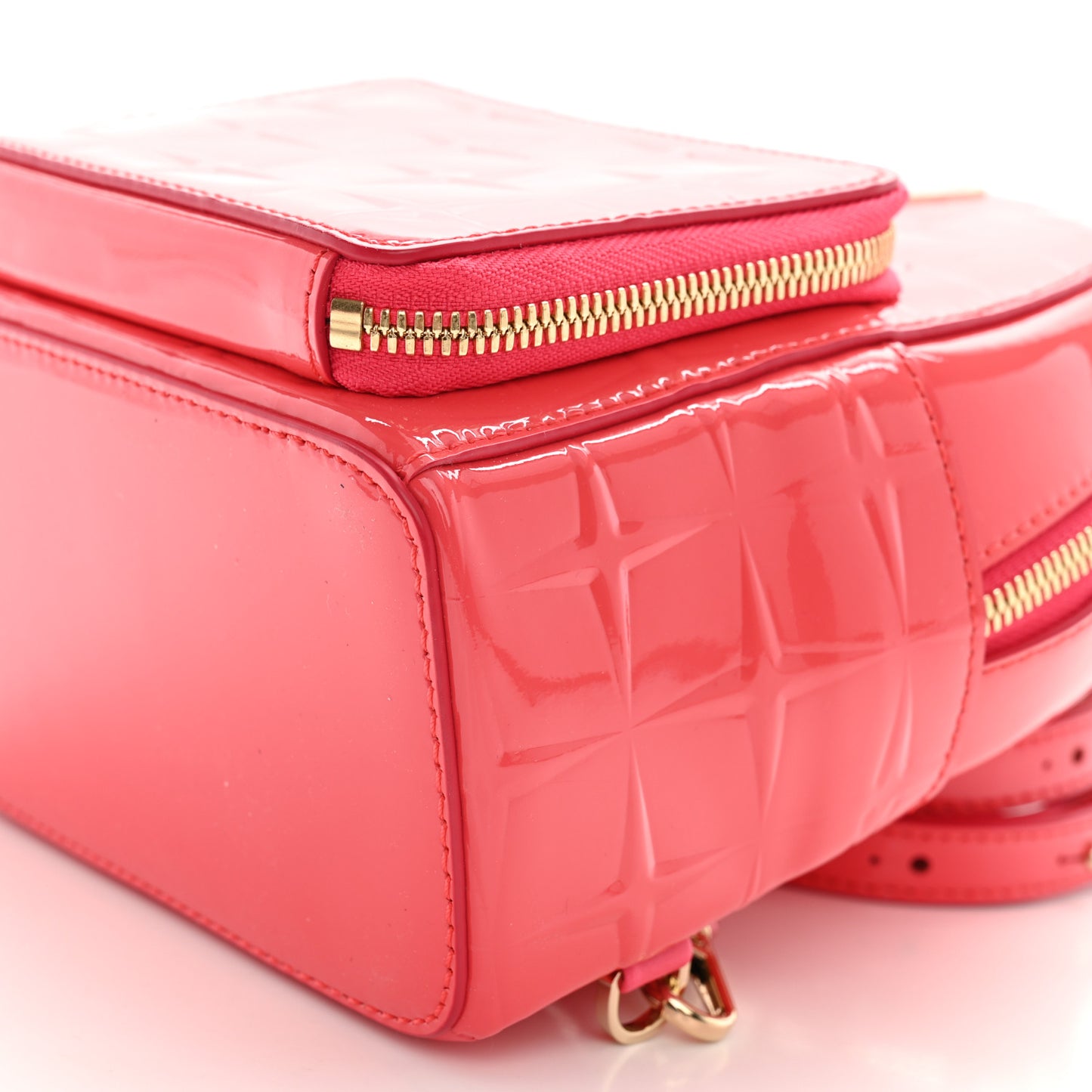 Diamond Patent Stark Bebe Boo Backpack Teaberry