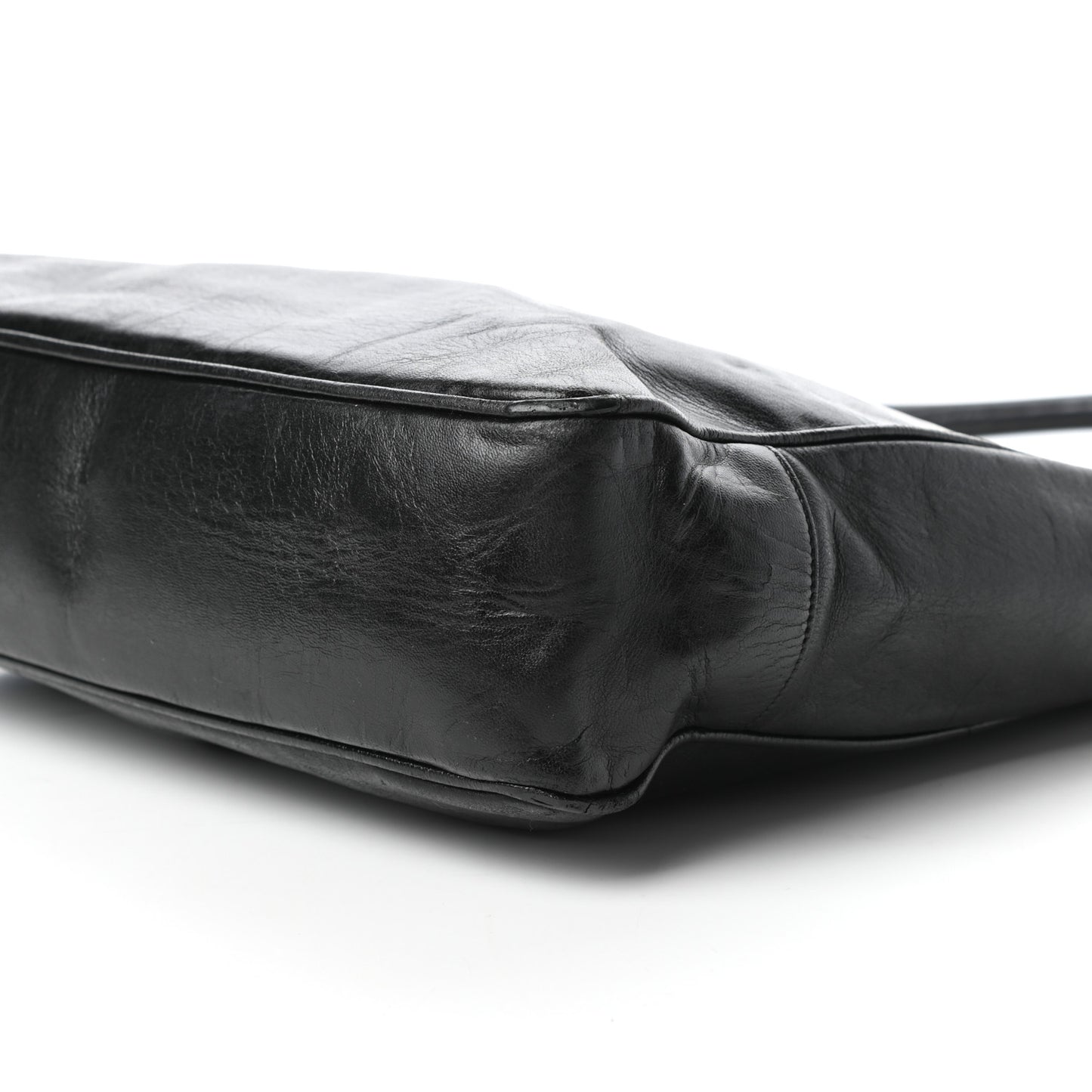 Lambskin CC Shoulder Bag Black