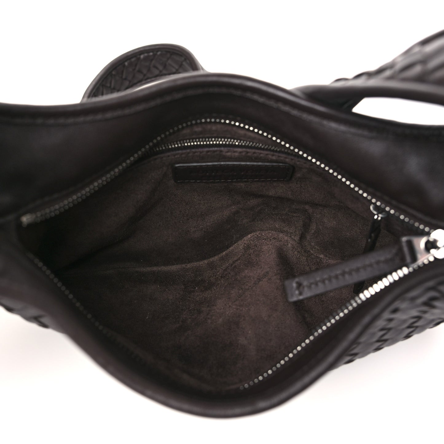 Nappa Intrecciato Small Veneto Crossbody Bag Fondant