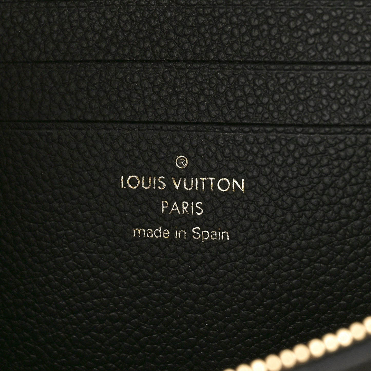Empreinte Monogram Giant Ivy Wallet On Chain Black