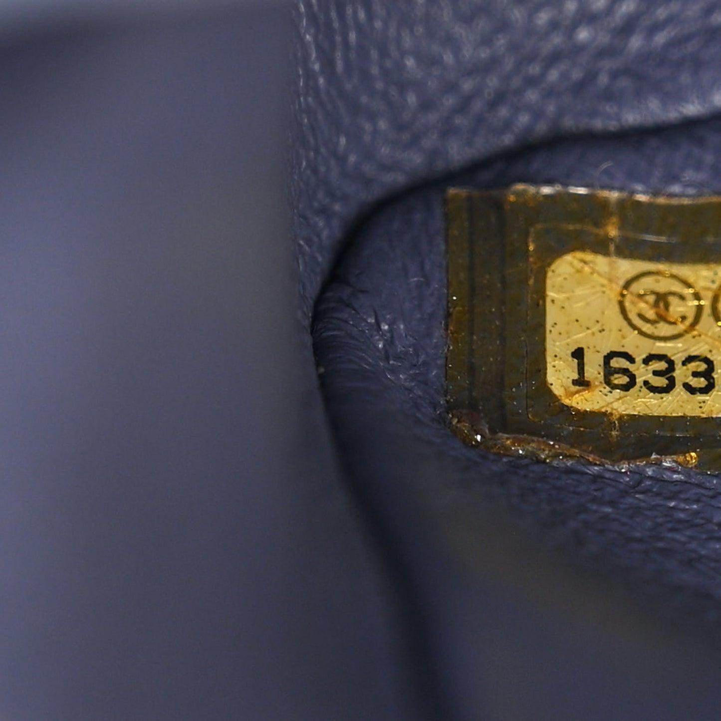 Lambskin Quilted Medium Double Flap Dark Grey