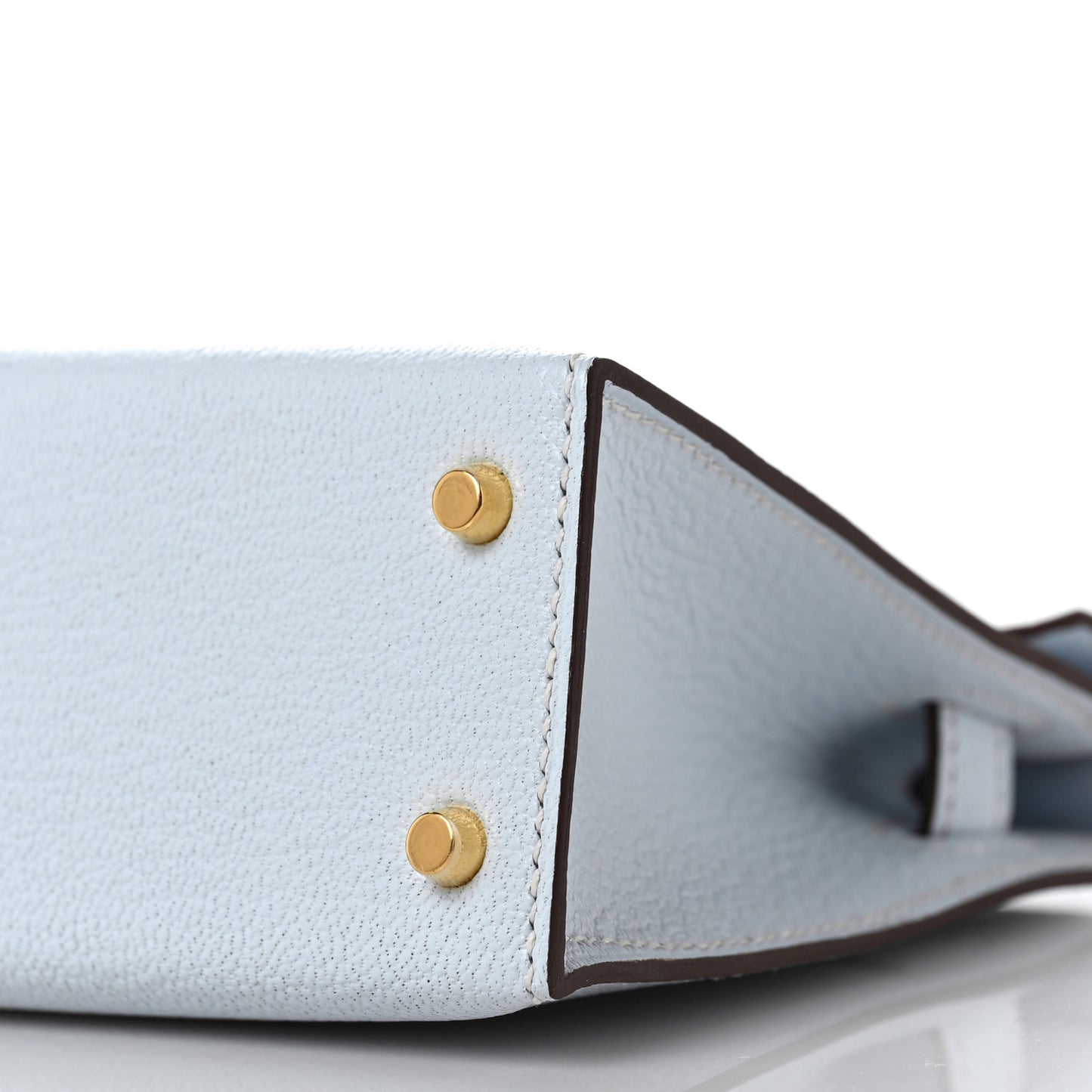 Chevre Mysore Mini Kelly Sellier 20 Bleu Brume Bleu Electrique