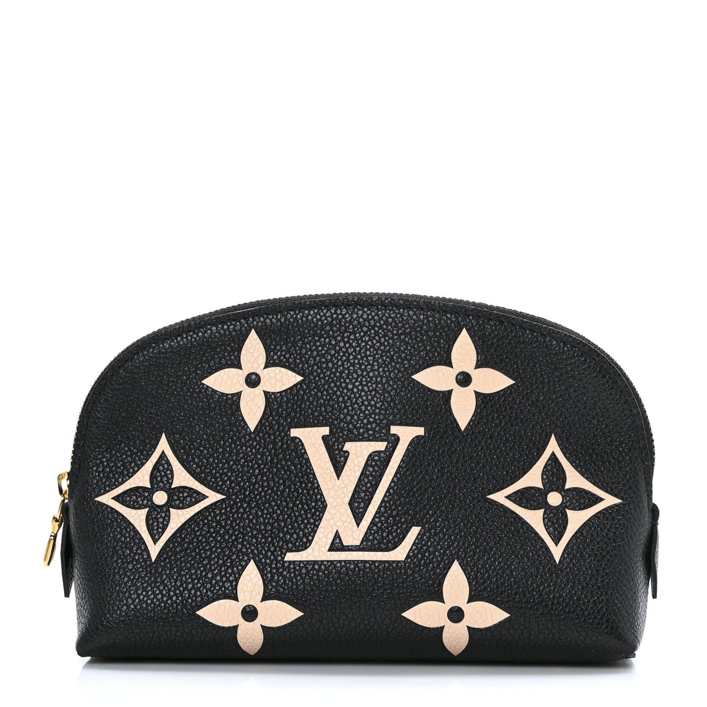 Empreinte Monogram Giant Cosmetic Pouch Black Beige