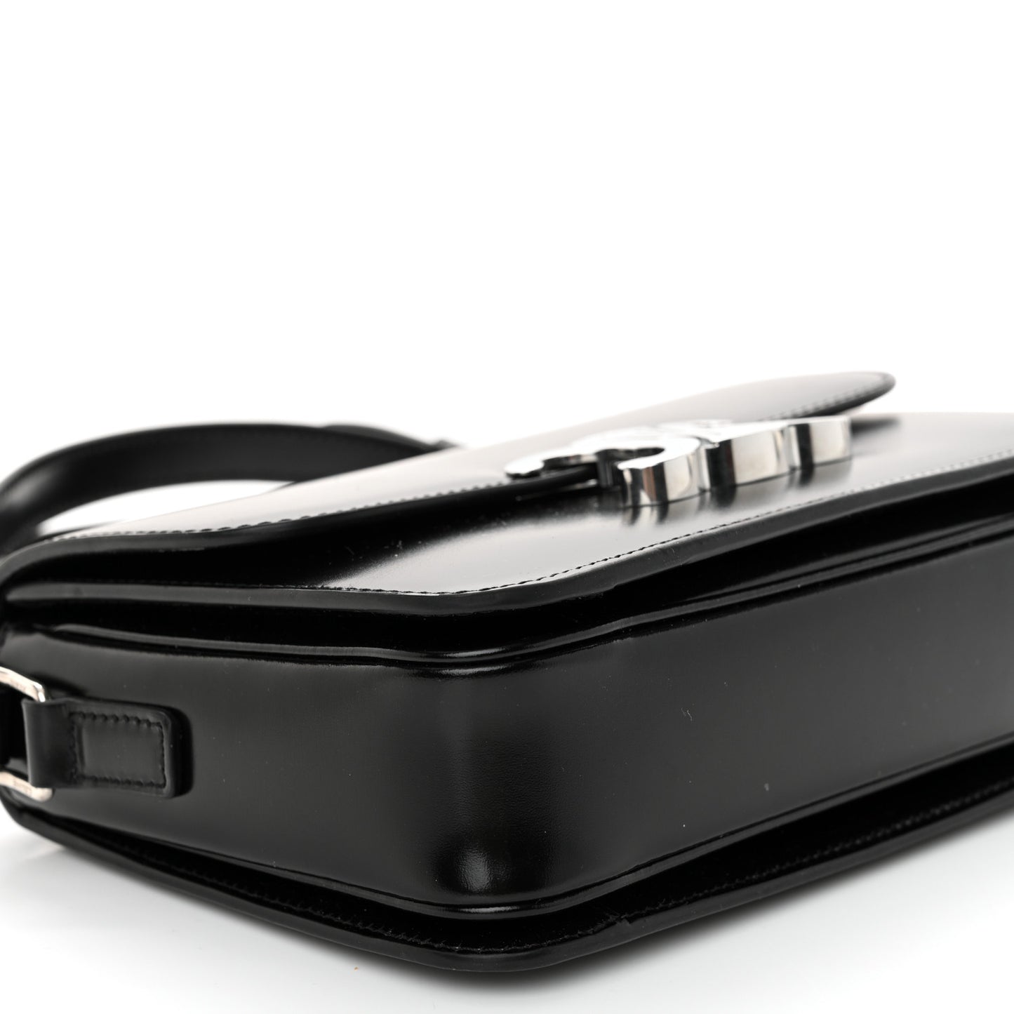 Shiny Calfskin Teen Triomphe Black