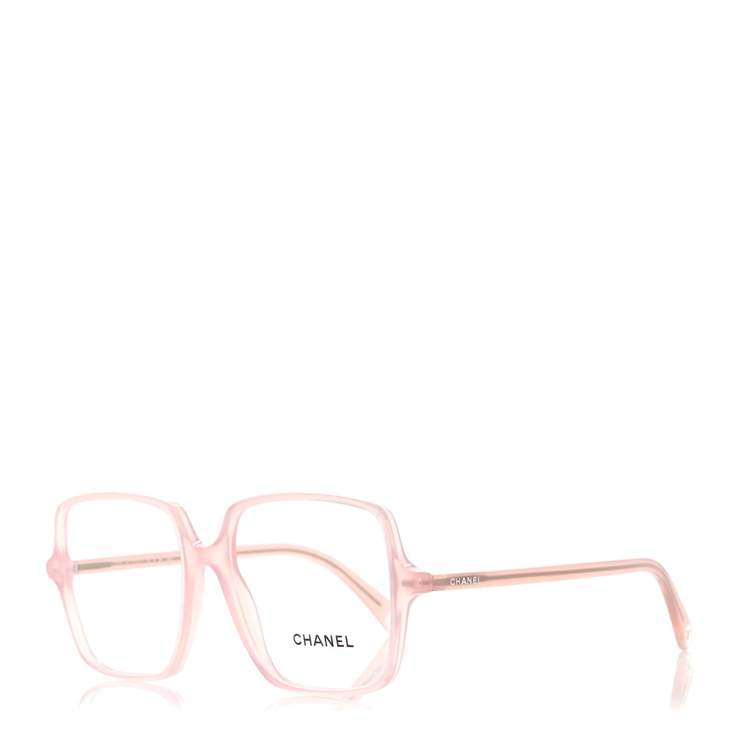 Acetate Square Eyeglasses 3448 Light Pink