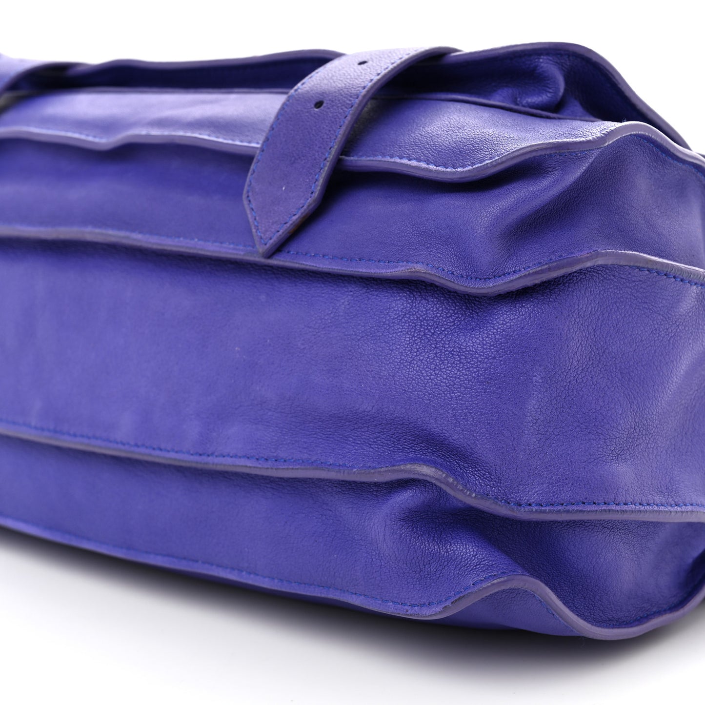 Lambskin PS1 Large Satchel Purple Rain