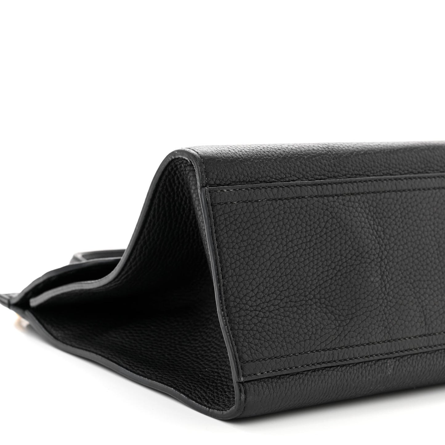 Calfskin Small GG Marmont Top Handle Bag Black