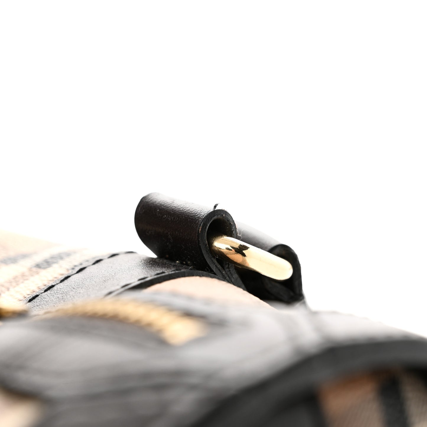 Haymarket Check Medium Alchester Bowling Bag Chocolate