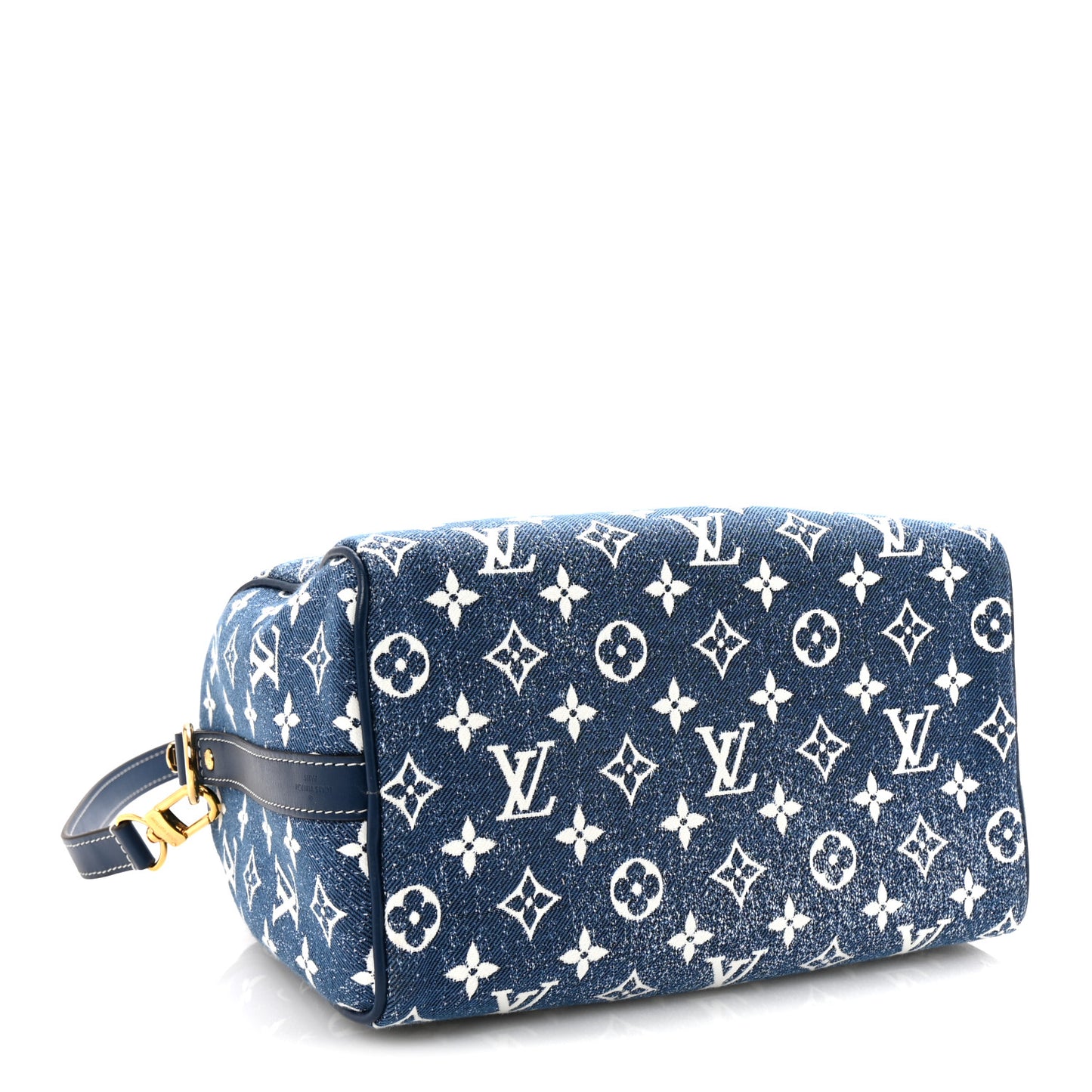Monogram Jacquard Denim Speedy Bandouliere 25 Bleu