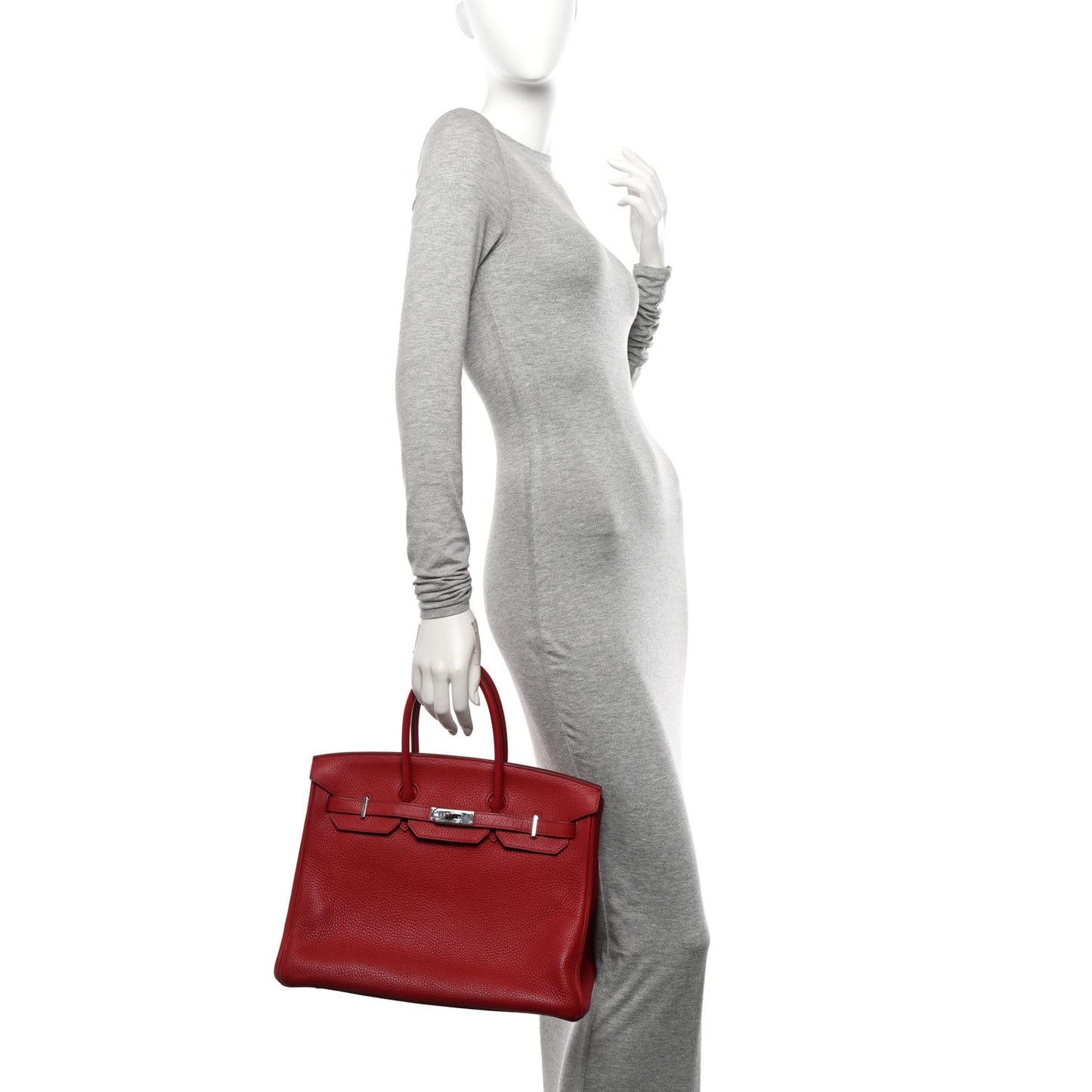 Togo Birkin 35 Rouge Garance