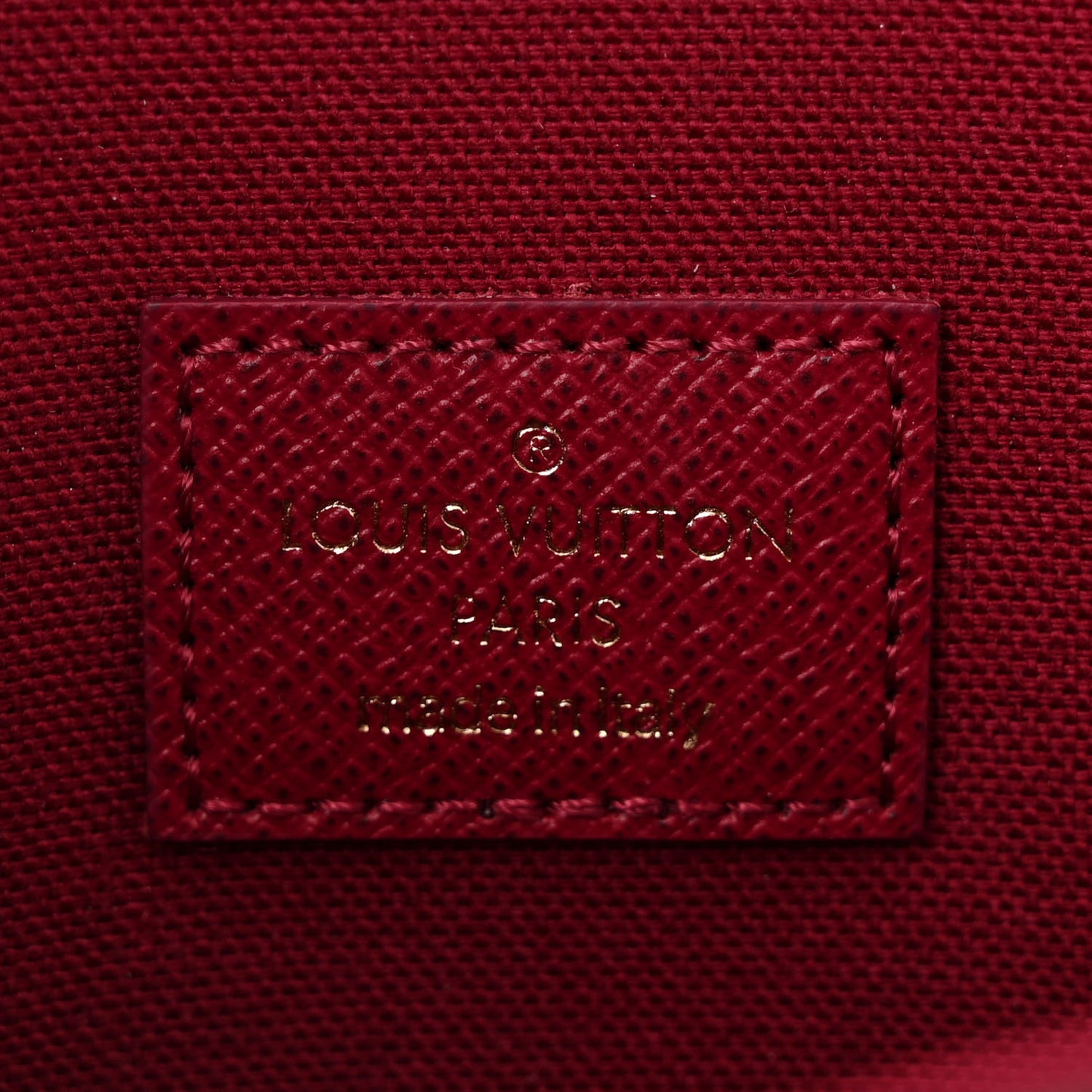 Monogram Pochette Felicie Chain Wallet Fuchsia