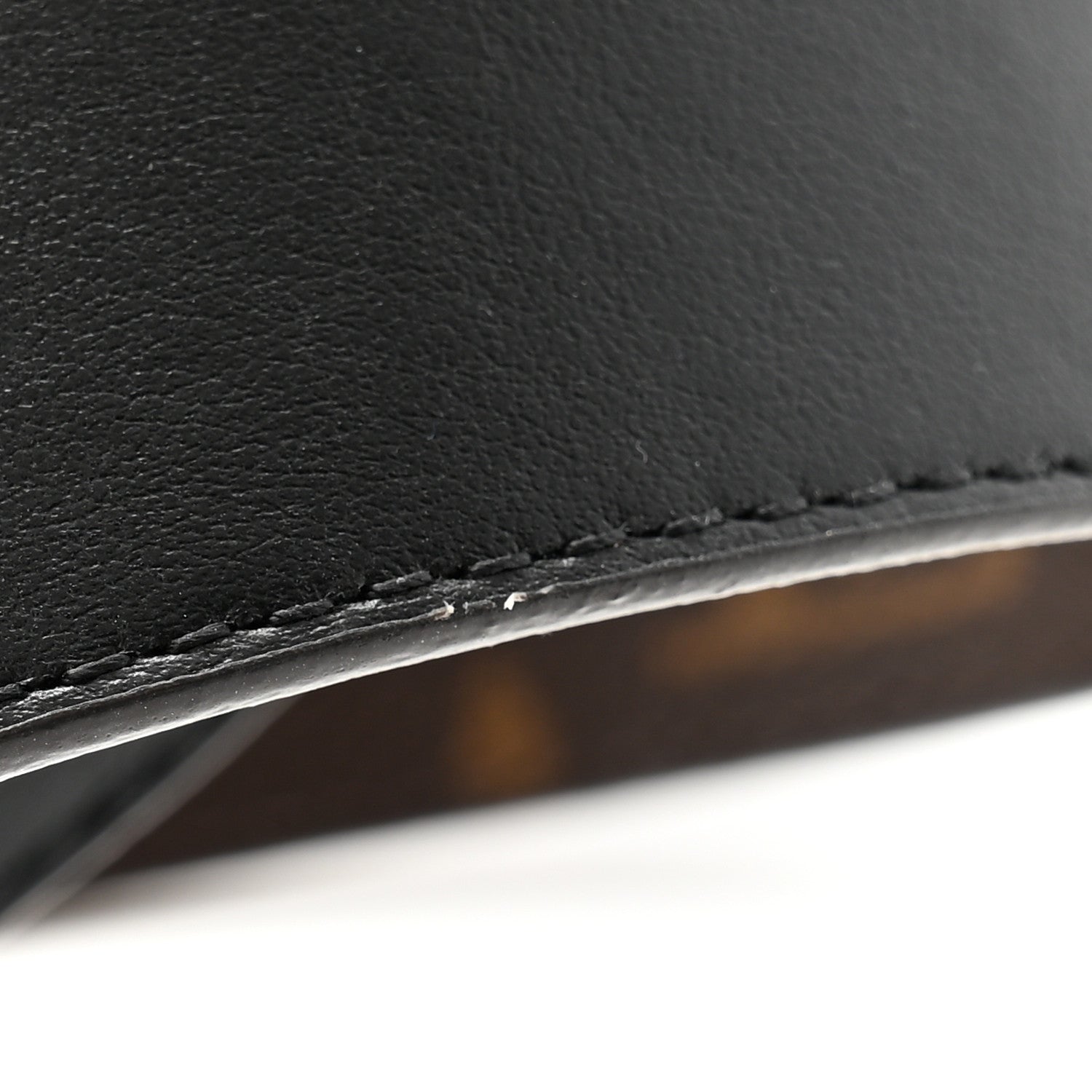 Louis Vuitton Calfskin Monogram 35mm LV Palm Springs Circle Reversible Belt 90 36 Black 7 of 8