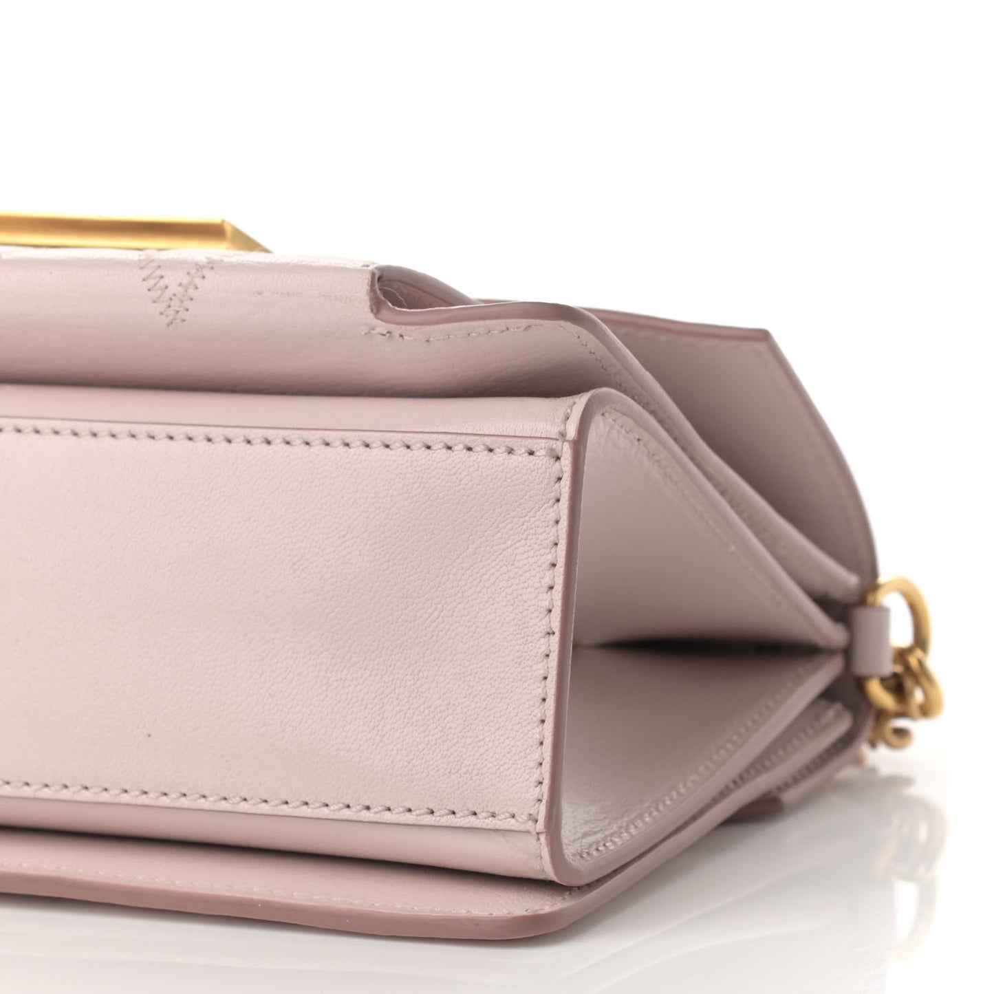 Goatskin Quilted Small GV3 Shoulder Bag Pale Pink
