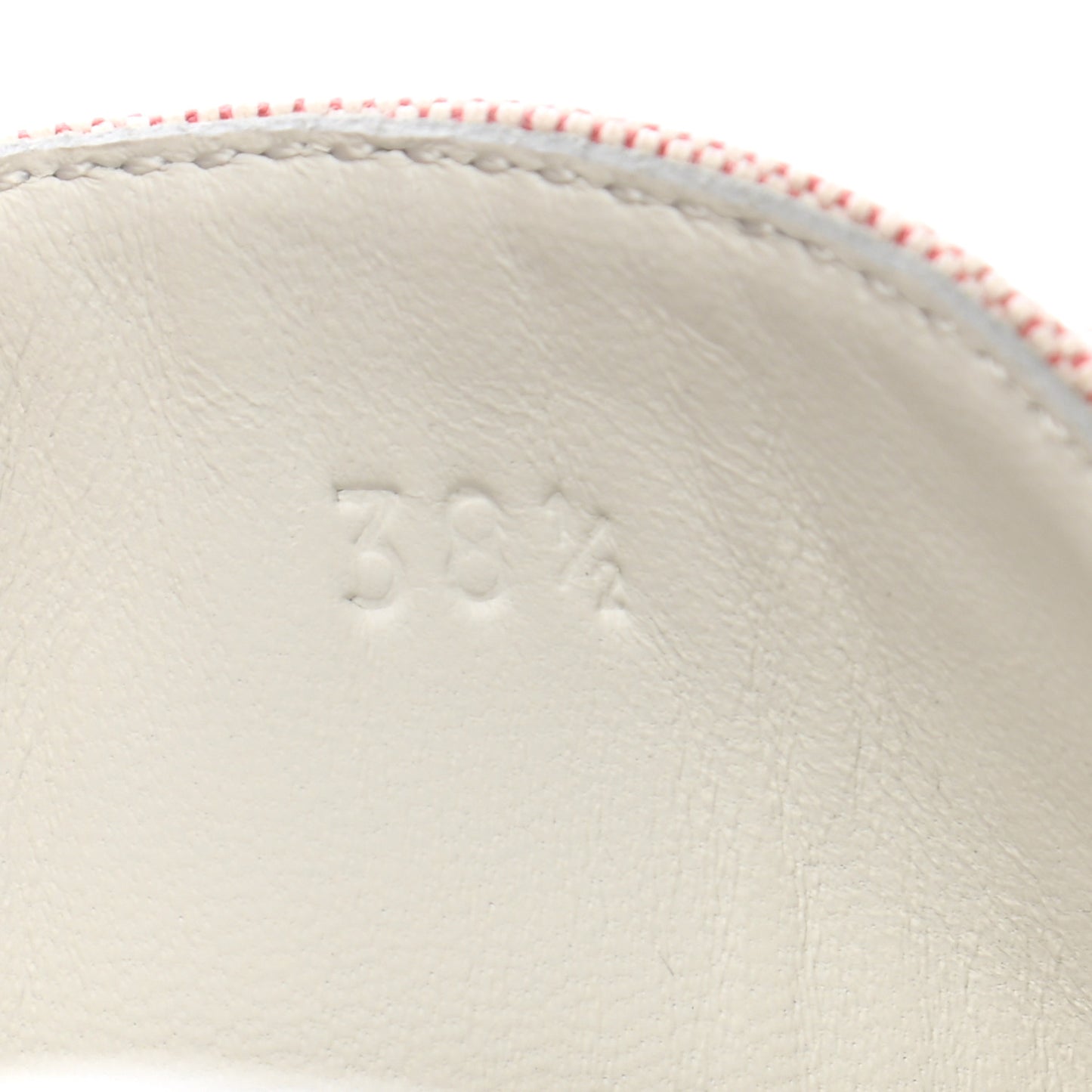 Canvas Calfskin Deep Sneakers 38.5 Framboise White