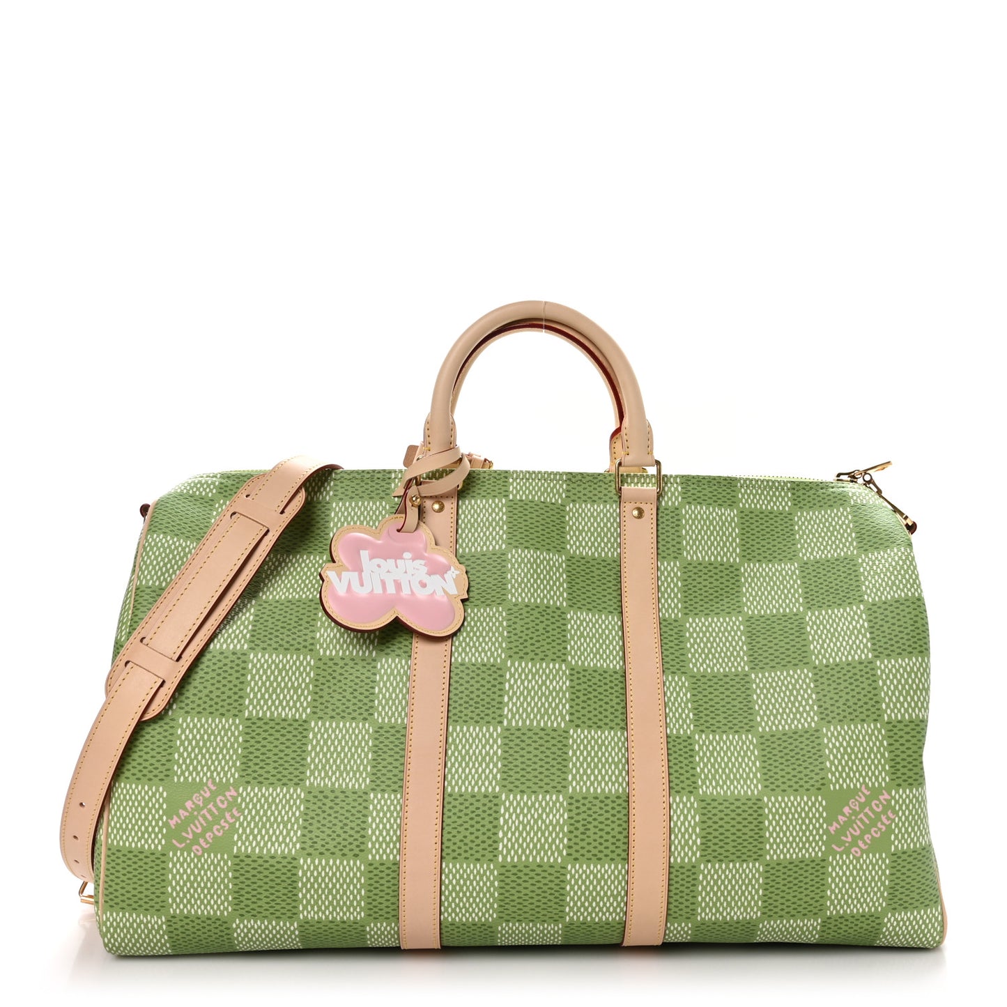Damier Golf Keepall Bandouliere 50 Green