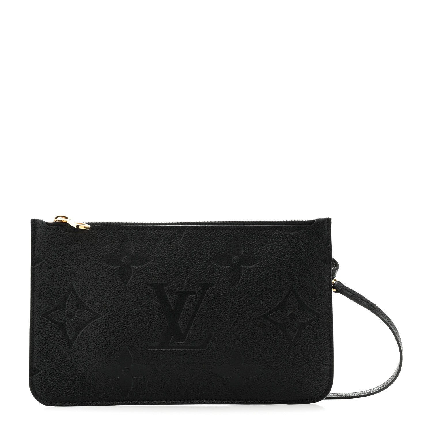 Louis Vuitton Empreinte Monogram Giant Neverfull MM Pochette Black 1 of 6