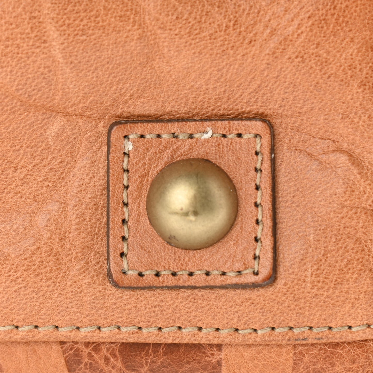 Grained Calfskin Tooled Darwin Bayswater Oak