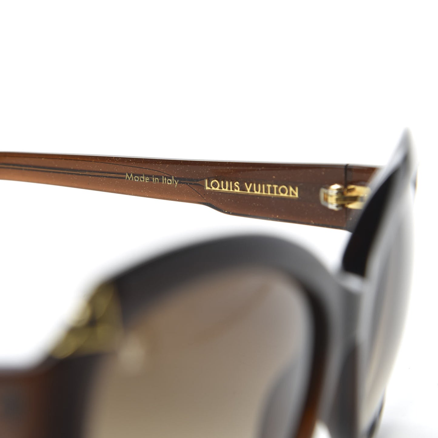 Hortensia Cat Eye Sunglasses Z0486W Brown Glitter