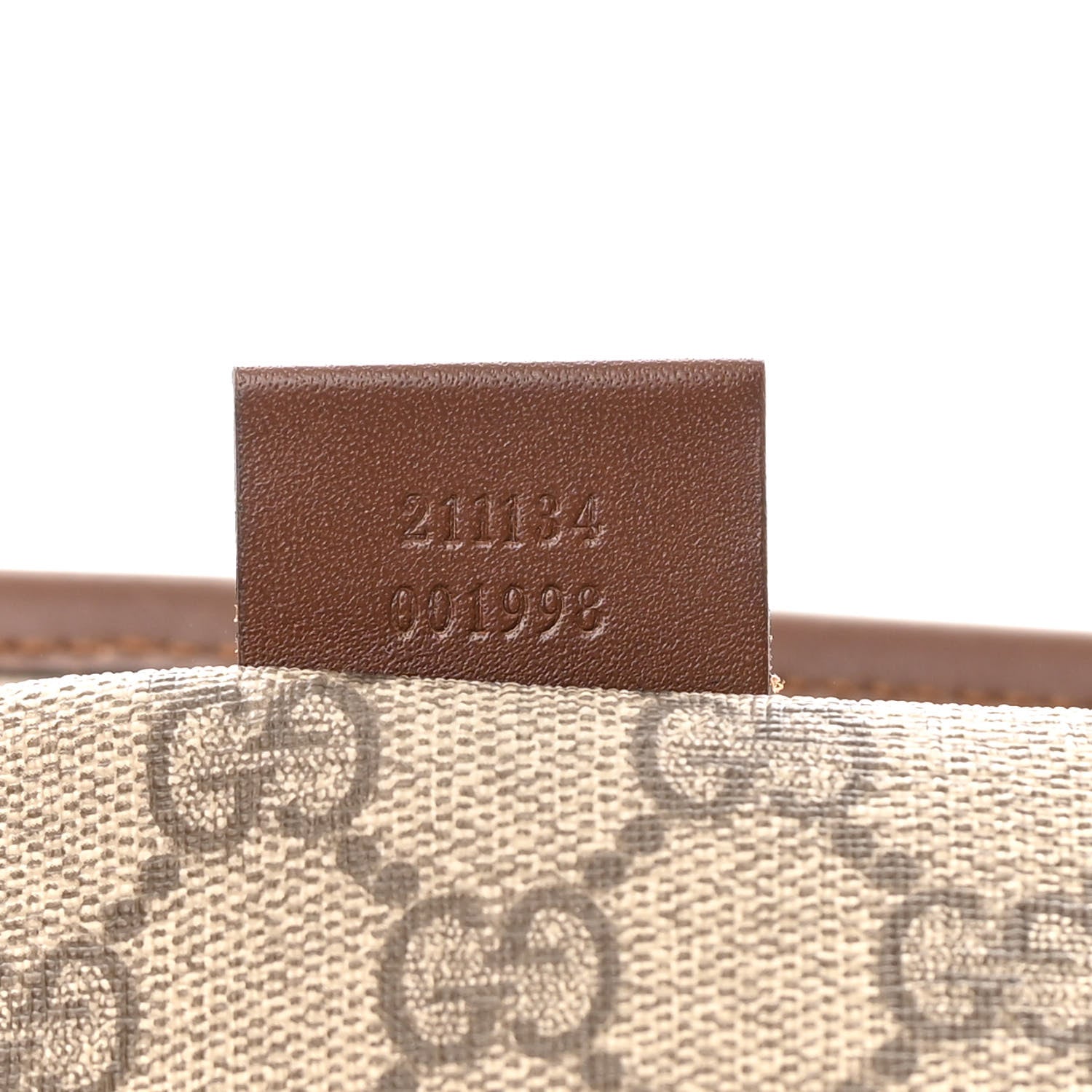 Gucci GG Plus Monogram Medium Signature Web Loop Tote Brown 7 of 14