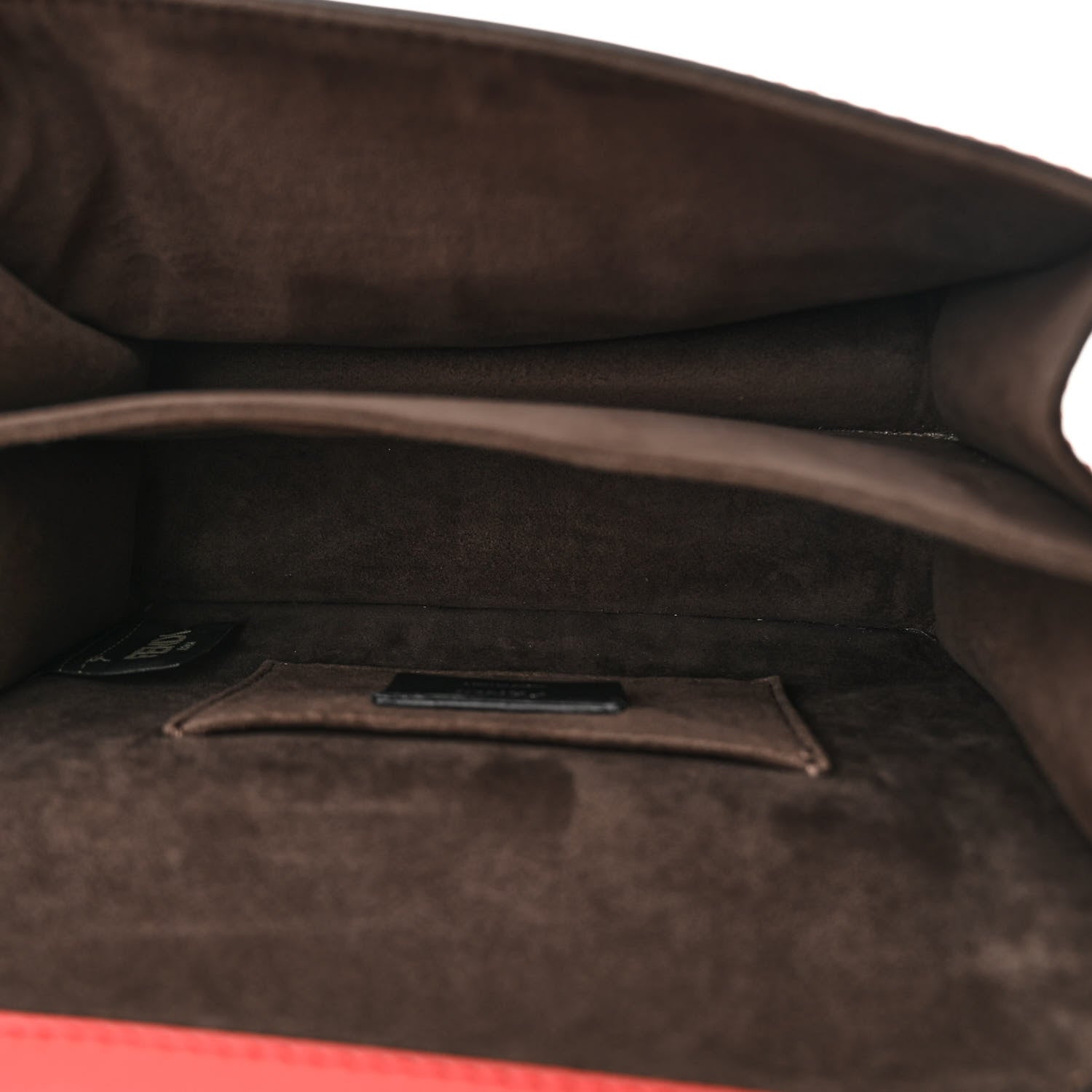 Fendi Vitello Liberty Lucido Catalan Mirror Hypnoteyes Studded Small Kan I Shoulder Bag Bloody Mary Carbone Multicolor 5 of 10