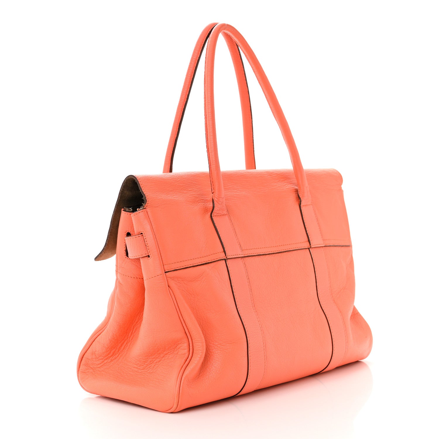 Mulberry Natural Leather Bayswater Coral 3 of 15