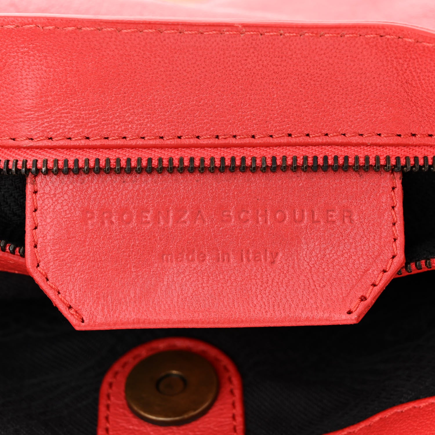 Proenza Schouler Lambskin Large PS1 Satchel Paprika 6 of 14