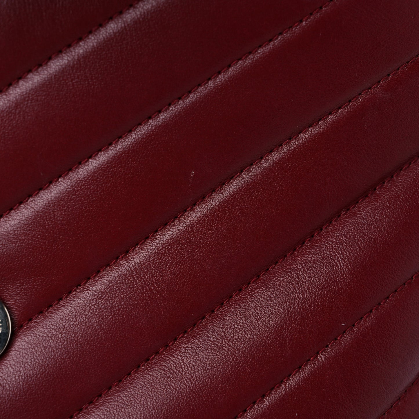 Calfskin Y Quilted Monogram Medium Loulou Chain Satchel Palissandre