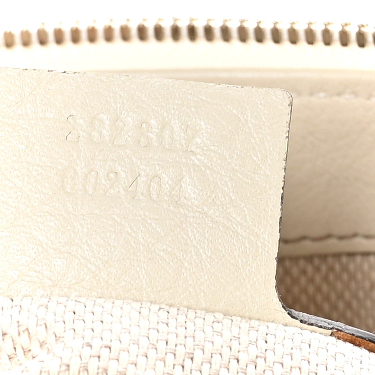 Gucci Pebbled Calfskin Small Soho Top Handle Bag Off White 7 of 9