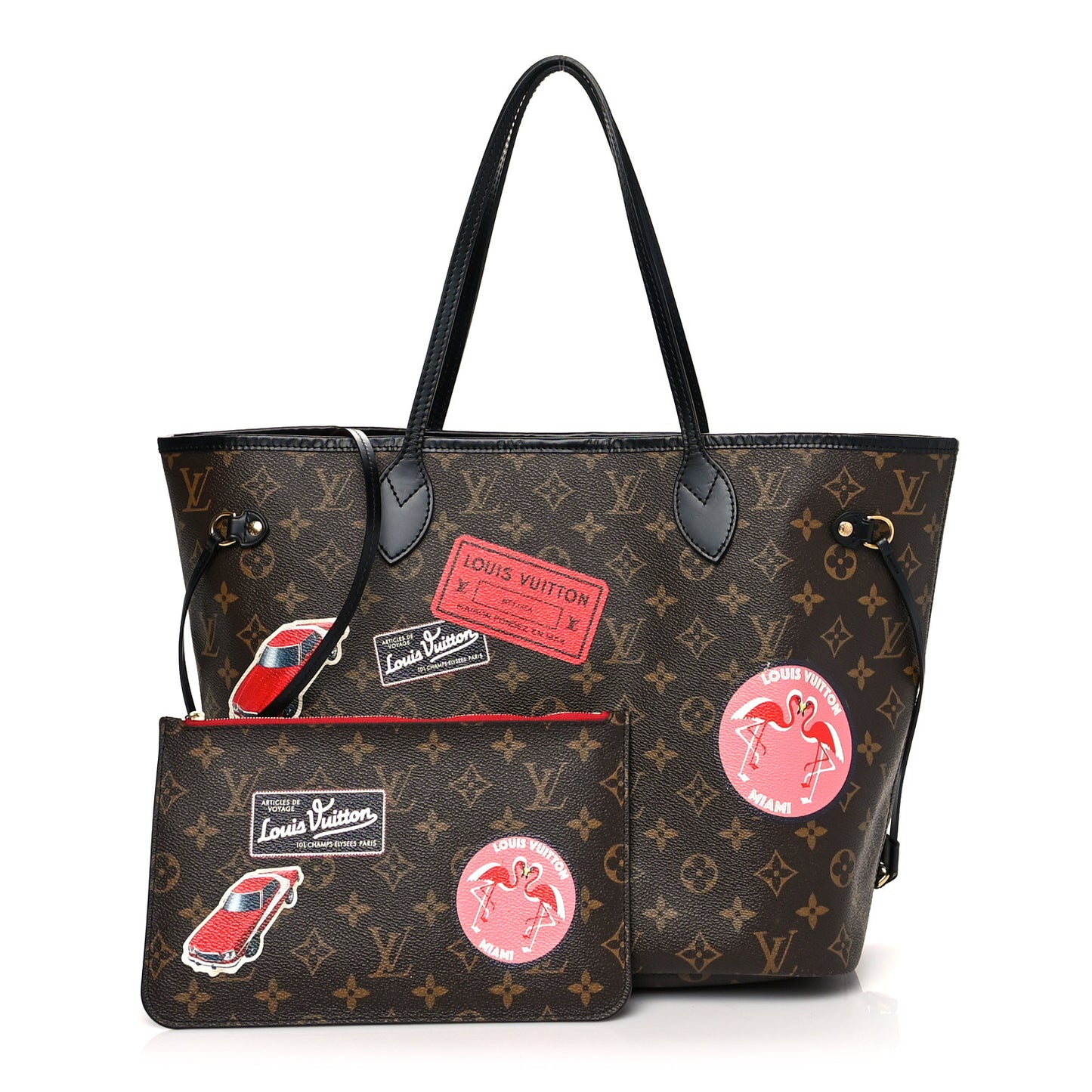 Monogram My LV World Tour Neverfull MM