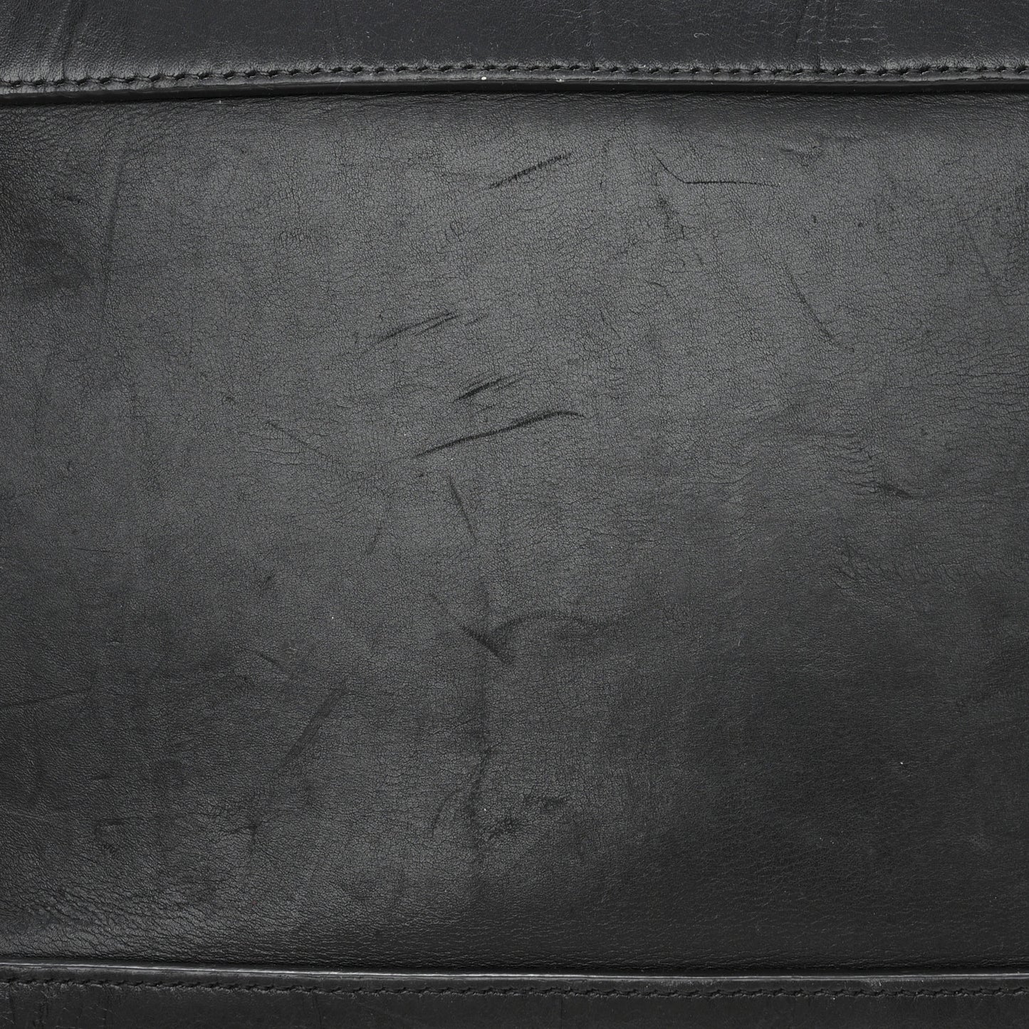 Calfskin Crocodile Embossed Small Belt Bag Black