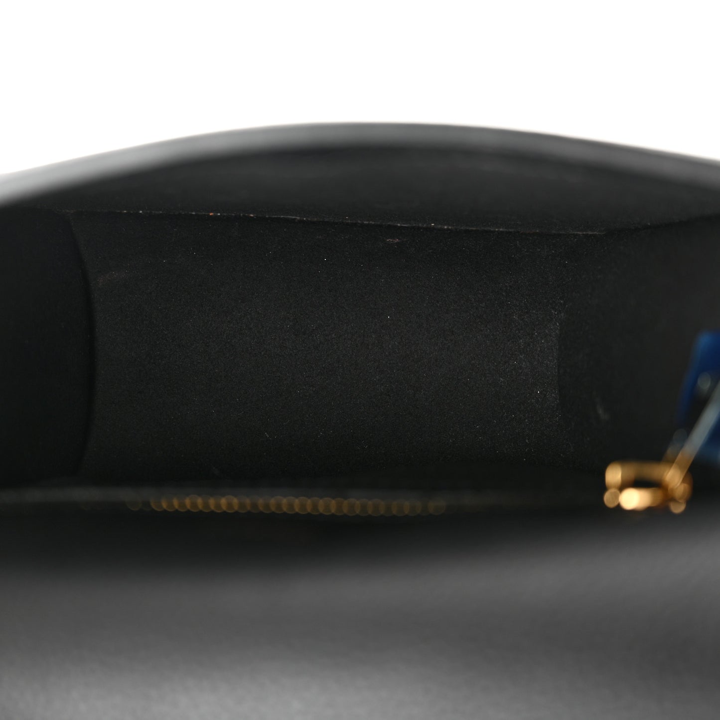 Grained Calfskin Mini T Clasp Tara Crossbody Bag Black